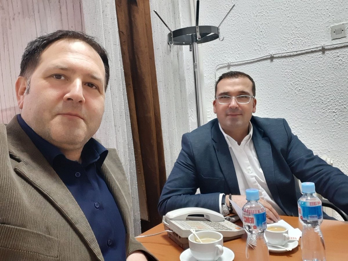 Канцеларија на ССУКИМ во Ректоратот на Универзитетот „Св. Кирил и Методиј“ во Скопје